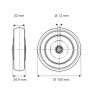Kit roues pour motorisation ellipse